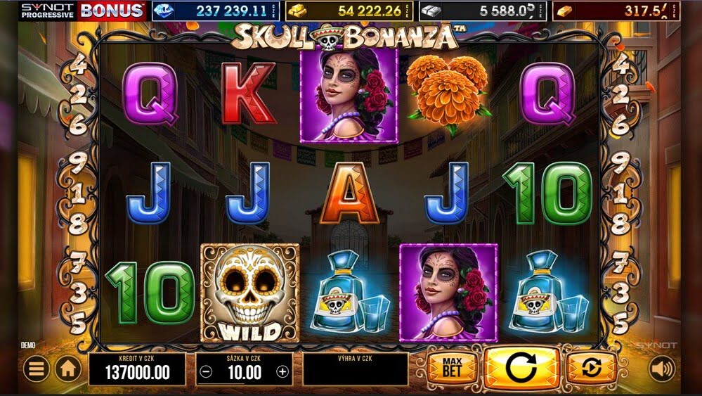 Slot Skull Bonanza vyhra